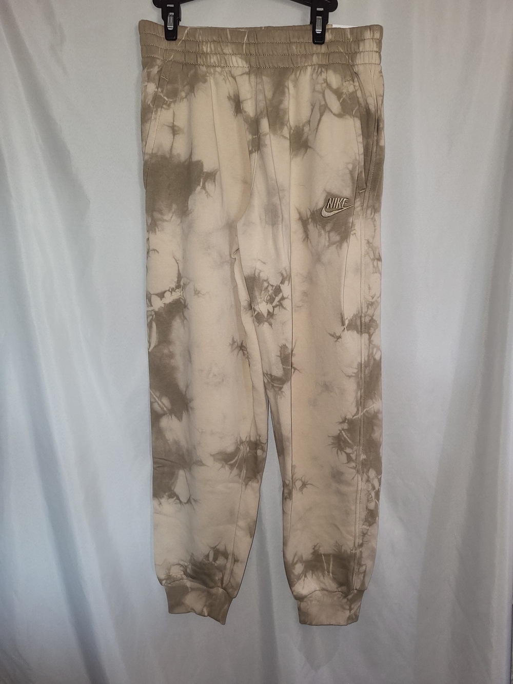 Nike Kids Boys Girls Tye-Dye Jogger Pants - Beige Taupe